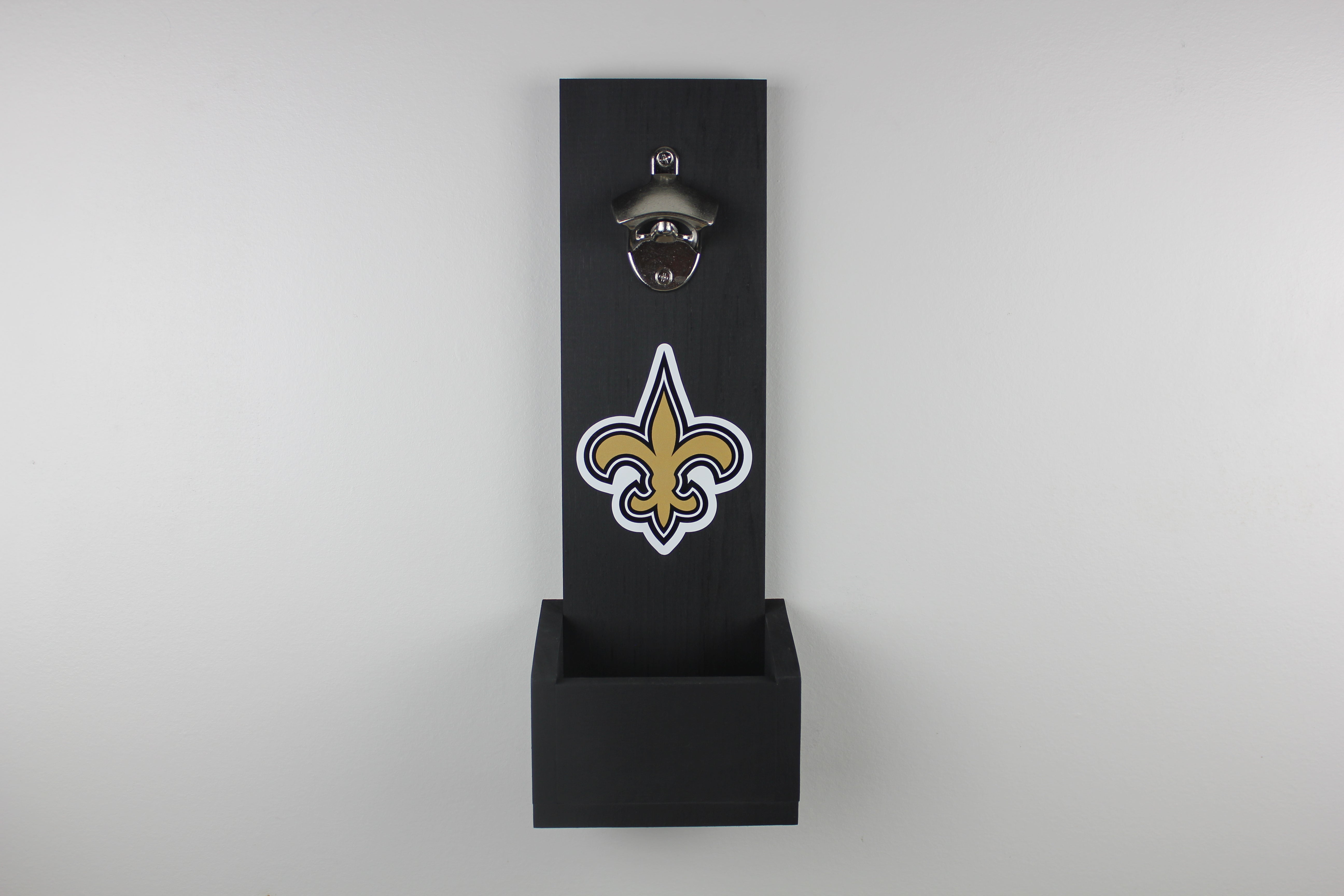 New Orleans Saints Metal Bottle Opener