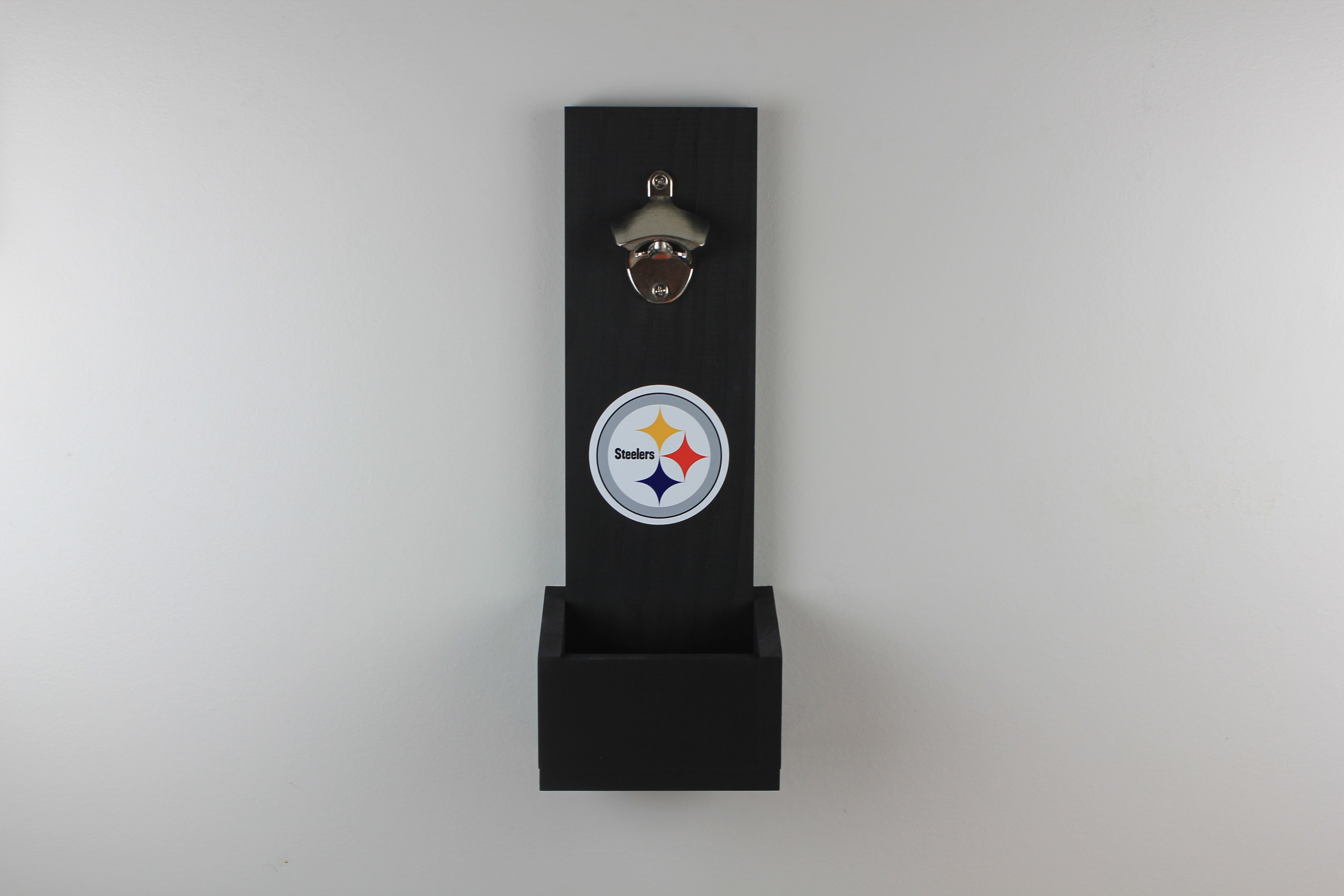 Pittsburgh Steelers Wall Mounted Bottle Opener